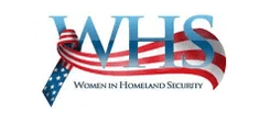 A logo for women in homeland security